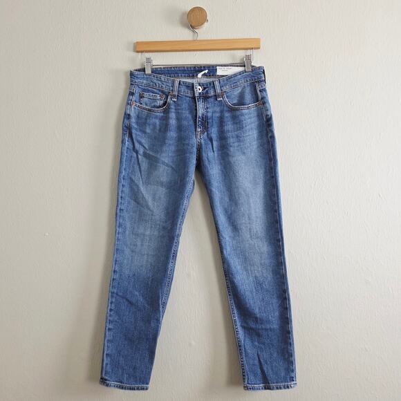 Rag & Bone New York Dre Low Rise Slim Boyfriend Skinny Jean Julienne - Picture 3 of 14